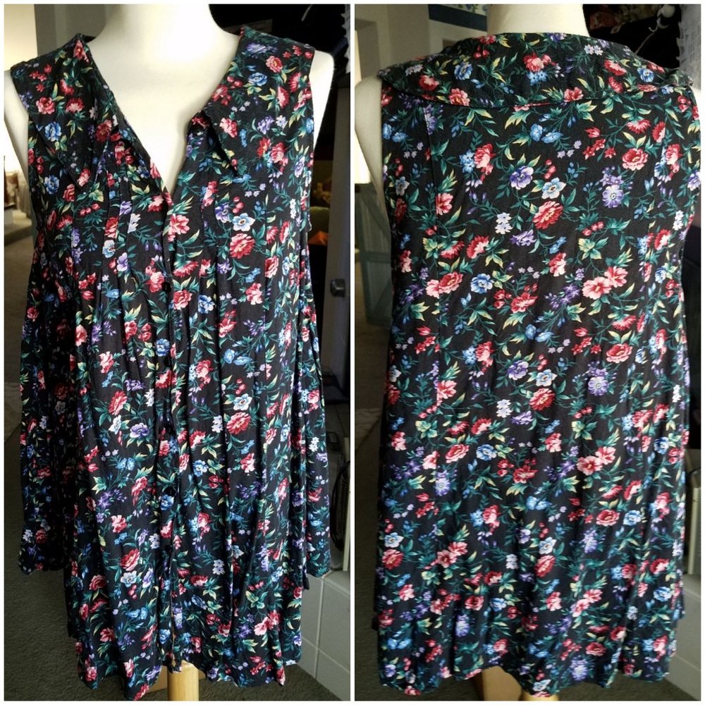 Vintage Sostanza Sleeveless Baby doll Top Bx2